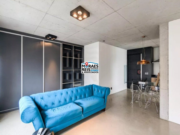 Apartamento com 1 Quarto para Alugar, 80 m² em Campo Belo - São Paulo