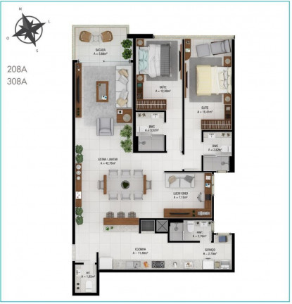 Imagem Imóvel com 5 Quartos à Venda, 306 m² em Jurerê Internacional - Florianópolis