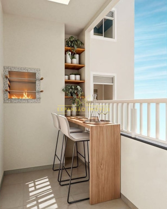 Imagem Apartamento com 2 Quartos à Venda, 40 m² em Forquilhas - São José