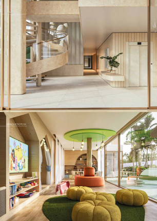 Imagem Apartamento com 3 Quartos para Alugar, 189 m² em Praia Brava - Itajaí
