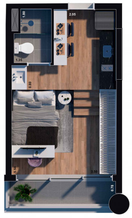 Imagem Apartamento com 2 Quartos à Venda, 69 m² em Pinheiros - São Paulo