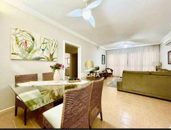 Apartamento com 3 Quartos à Venda, 110 m² em Pitangueiras - Guarujá
