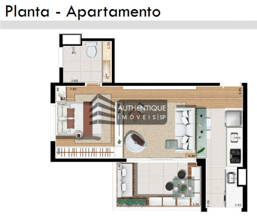 Imagem Apartamento com 1 Quarto à Venda, 44 m² em Vila Mariana - São Paulo Imagem Apartamento com 1 Quarto à Venda, 44 m² em Vila Mariana - São Paulo