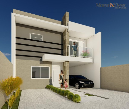 Imagem Sobrado com 3 Quartos à Venda, 139 m² em Costeira - São José Dos Pinhais