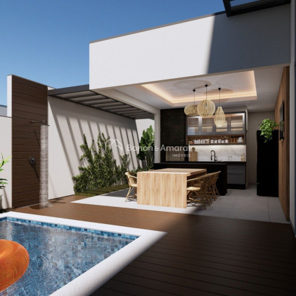 Imagem Casa de Condomínio com 3 Quartos à Venda, 330 m² em Parque Brasil 500 - Paulínia