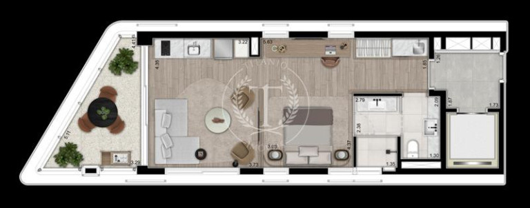 Imagem Apartamento com 1 Quarto à Venda, 58 m² em Vila Madalena - São Paulo