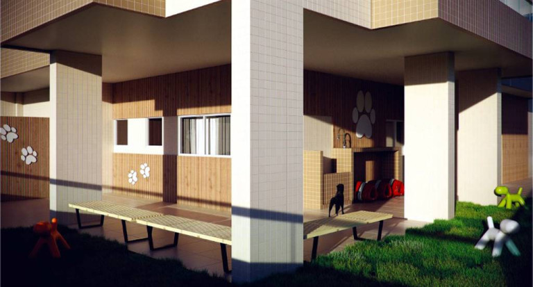 Imagem Apartamento com 2 Quartos à Venda, 40 m² em Guilhermina - Praia Grande