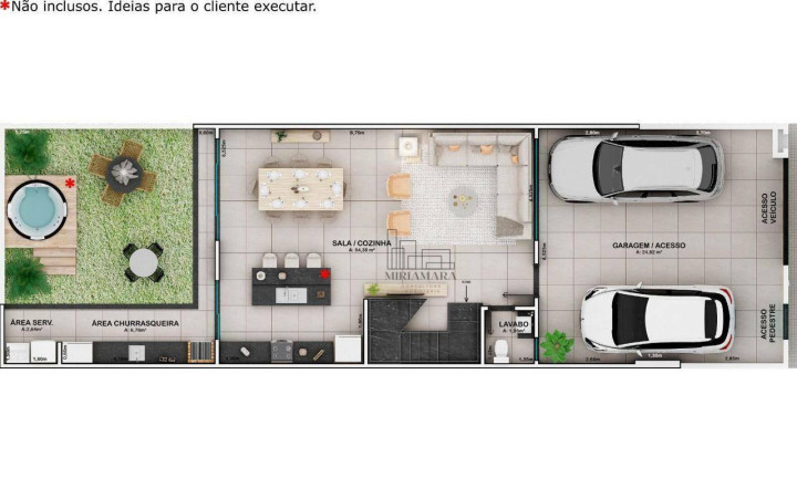 Imagem Casa com 3 Quartos à Venda, 190 m² em Loteamento Bougainville - Volta Redonda