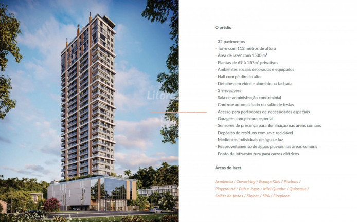 Imagem Apartamento com 2 Quartos à Venda, 69 m² em Praia Brava - Itajaí