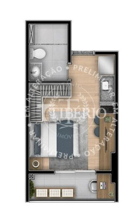 Imagem Apartamento com 1 Quarto à Venda, 22 m² em Alto Da Boa Vista - São Paulo