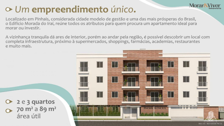 Imagem Apartamento com 3 Quartos à Venda, 73 m² em Emiliano Perneta - Pinhais