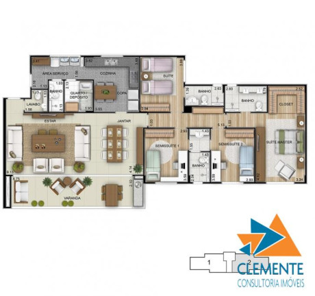 Imagem Apartamento com 4 Quartos à Venda, 170 m² em Sao Pedro - Belo Horizonte