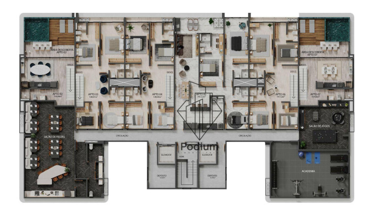 Imagem Apartamento com 4 Quartos à Venda, 147 m² em Camboinha - Cabedelo Imagem Apartamento com 4 Quartos à Venda, 147 m² em Camboinha - Cabedelo
