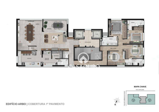 Imagem Cobertura com 4 Quartos à Venda, 453 m² em Santo Antônio - Belo Horizonte