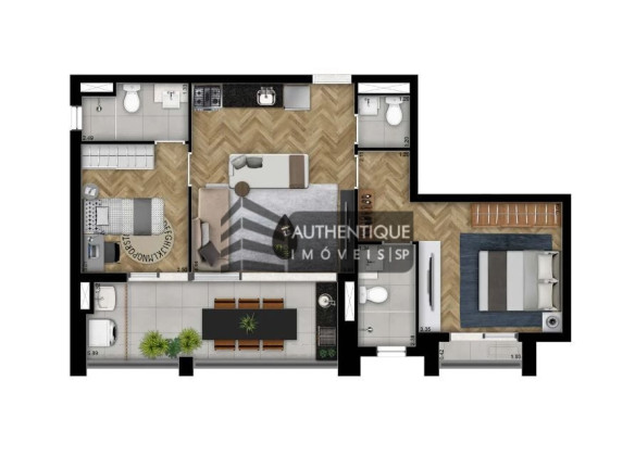 Imagem Apartamento com 2 Quartos à Venda, 70 m² em Pinheiros - São Paulo Imagem Apartamento com 2 Quartos à Venda, 70 m² em Pinheiros - São Paulo