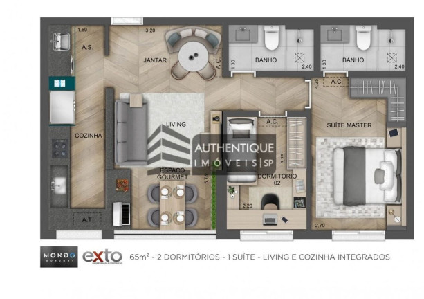 Imagem Apartamento com 3 Quartos à Venda, 82 m² em Morumbi - São Paulo Imagem Apartamento com 3 Quartos à Venda, 82 m² em Morumbi - São Paulo