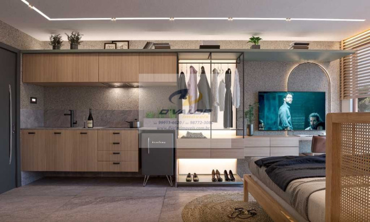 Imagem Apartamento com 1 Quarto à Venda, 24 m² em Jardim Oceania - João Pessoa