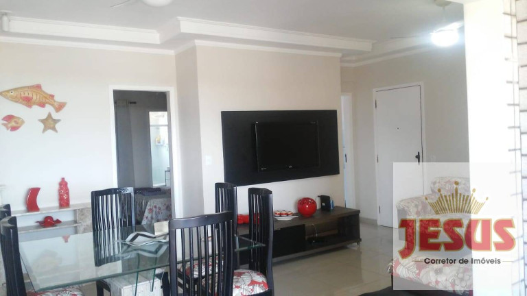 Apartamento com 3 Quartos à Venda, 110 m² em Loteamento João Batista Julião - Guarujá