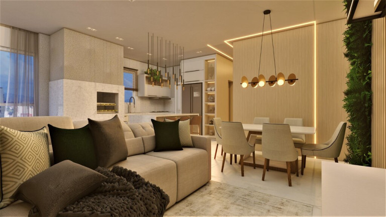 Imagem Apartamento com 3 Quartos à Venda, 103 m² em Perequê - Porto Belo