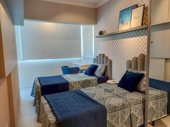 Imagem Apartamento com 1 Quarto à Venda, 44 m² em Vila Guilhermina - Praia Grande