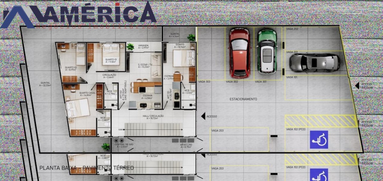 Imagem Imóvel com 3 Quartos à Venda, 83 m² em Manaíra - João Pessoa