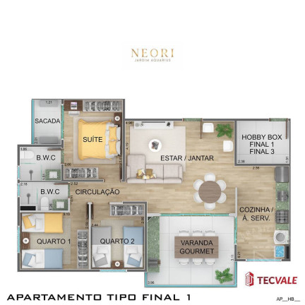 Imagem Apartamento com 3 Quartos à Venda, 87 m² em Jardim Aquarius - São José Dos Campos Imagem Apartamento com 3 Quartos à Venda, 87 m² em Jardim Aquarius - São José Dos Campos