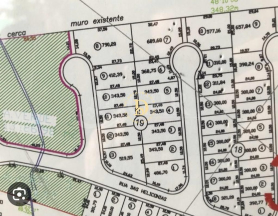 Terreno à Venda, 486 m² em Bairro Do Grama - Caçapava