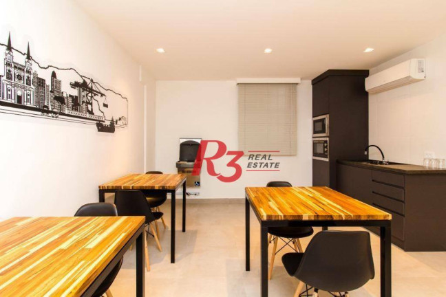 Imagem Sala Comercial para Alugar, 27 m² em Ponta Da Praia - Santos