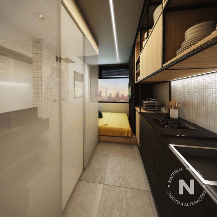 Imagem Studio com 1 Quarto à Venda, 33 m² em Higienópolis - São Paulo Imagem Studio com 1 Quarto à Venda, 33 m² em Higienópolis - São Paulo