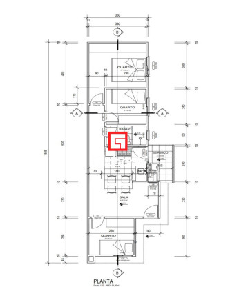 Imagem Casa com 3 Quartos à Venda, 100 m² em Delfino Magalhães - Montes Claros