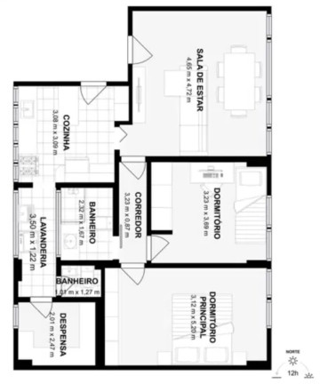 Imagem Imóvel com 2 Quartos à Venda, 81 m² em Sumaré - São Paulo