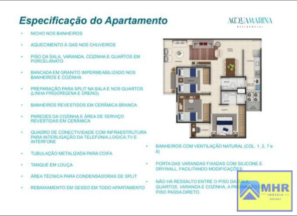 Imagem Apartamento com 3 Quartos à Venda, 79 m² em Praia De Itaparica - Vila Velha Imagem Apartamento com 3 Quartos à Venda, 79 m² em Praia De Itaparica - Vila Velha