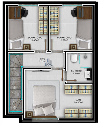 Imagem Sobrado com 3 Quartos à Venda, 72 m² em Comasa - Joinville