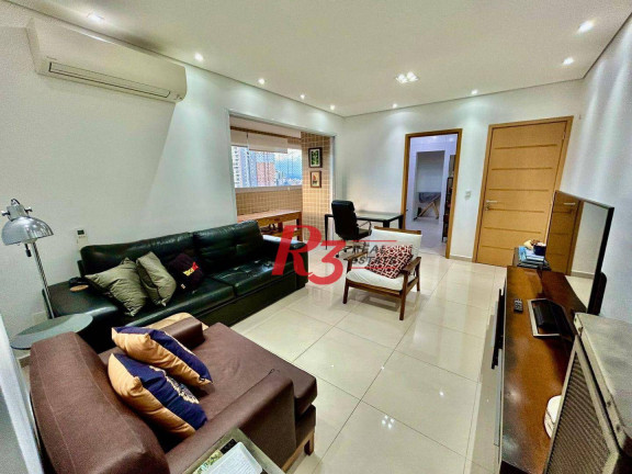 Imagem Apartamento com 2 Quartos à Venda, 91 m² em Gonzaga - Santos