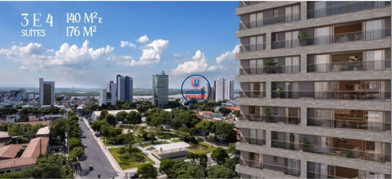 Apartamento com 3 Quartos para Alugar ou Temporada, 140 m² em Petrópolis - Natal