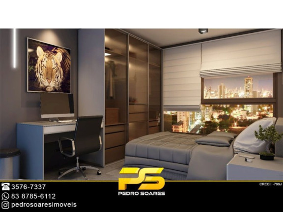 Imagem Apartamento com 2 Quartos à Venda, 32 m² em Intermares - Cabedelo