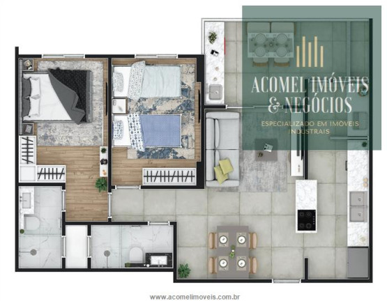 Imagem Apartamento com 2 Quartos à Venda, 67 m² em Vila Guilhermina - Praia Grande Imagem Apartamento com 2 Quartos à Venda, 67 m² em Vila Guilhermina - Praia Grande