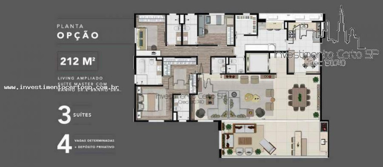 Imagem Apartamento com 4 Quartos à Venda, 212 m² em Perdizes - São Paulo
