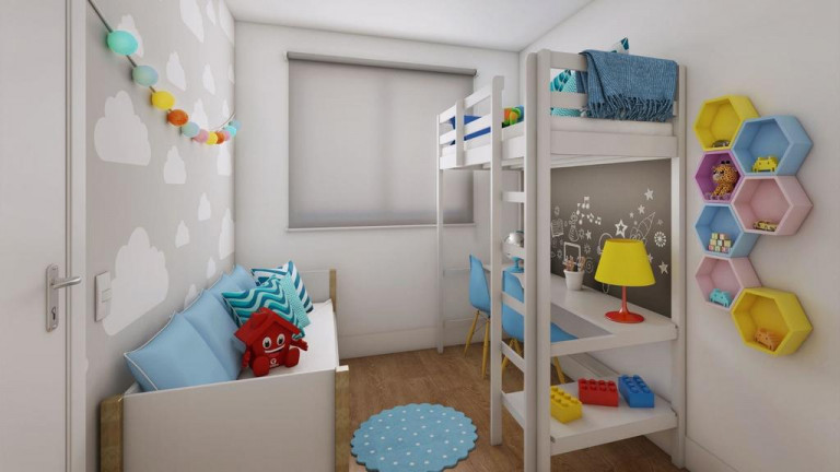 Imagem Apartamento com 1 Quarto à Venda, 38 m² em Jardim Recanto Verde - São Paulo