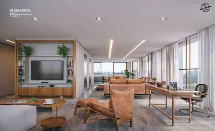Imagem Apartamento com 3 Quartos à Venda, 235 m² em Itaim Bibi - São Paulo