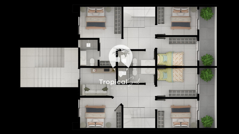 Imagem Apartamento com 2 Quartos à Venda, 54 m² em Pereque - Matinhos