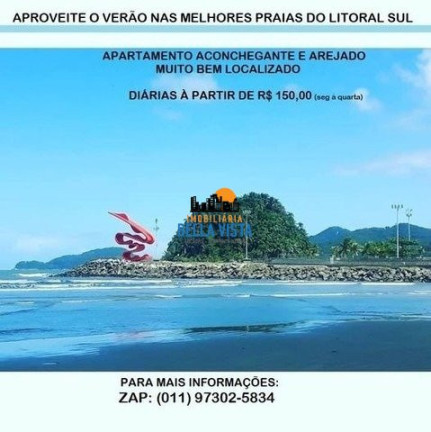 Imagem Apartamento com 1 Quarto à Venda,  em Itararé - Sao Vicente