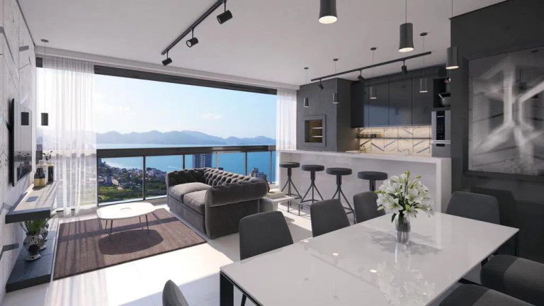 Imagem Apartamento com 3 Quartos à Venda, 125 m² em Perequê - Porto Belo