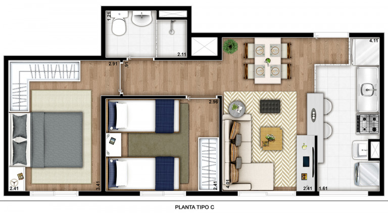 Imagem Apartamento com 2 Quartos à Venda, 41 m² em Vila Curuçá - São Paulo Imagem Apartamento com 2 Quartos à Venda, 41 m² em Vila Curuçá - São Paulo