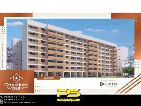 Imagem Apartamento com 2 Quartos à Venda, 57 m² em Jardim Cidade Universitária - João Pessoa