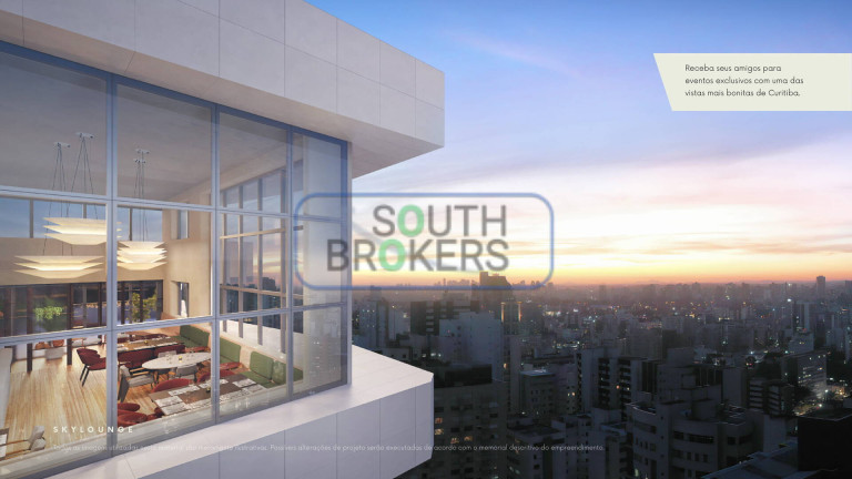 Imagem Apartamento com 3 Quartos à Venda, 31 m² em Batel - Curitiba
