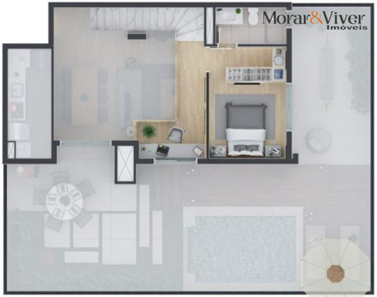 Imagem Apartamento com 3 Quartos à Venda, 65 m² em Portão - Curitiba