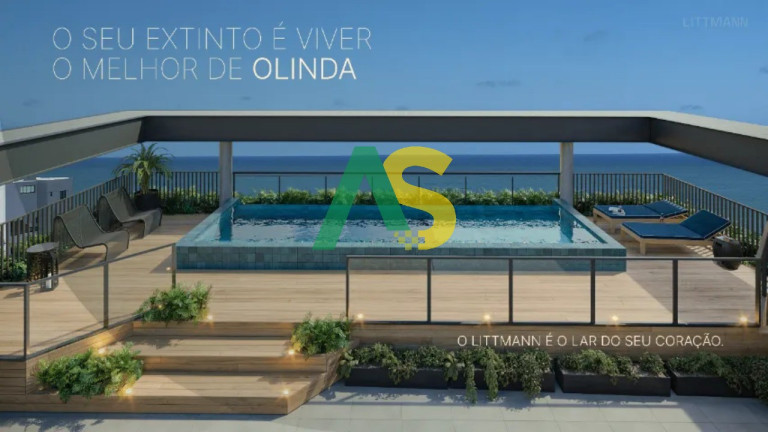 Imagem Imóvel com 2 Quartos à Venda, 62 m² em Bairro Novo - Olinda