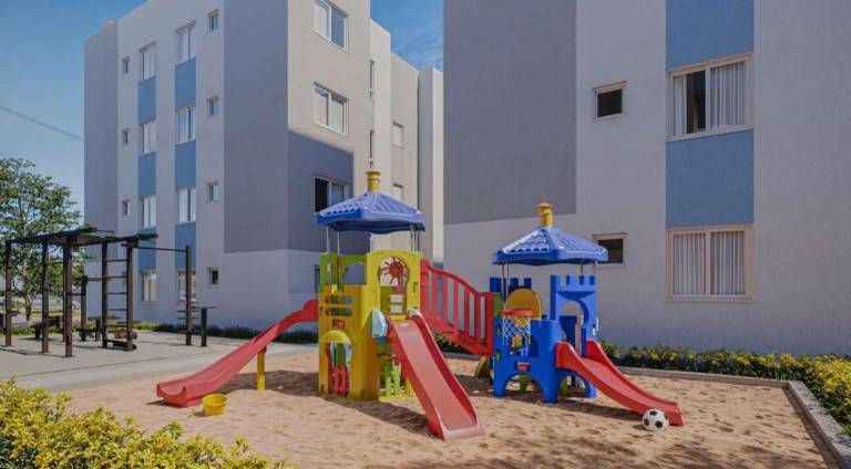 Imagem Apartamento com 2 Quartos à Venda, 41 m² em Santa Terezinha - Fazenda Rio Grande