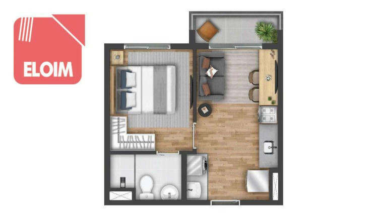 Imagem Apartamento com 2 Quartos à Venda, 42 m² em Barra Funda - São Paulo